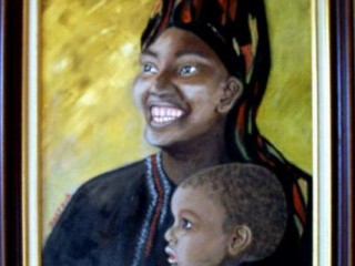 Peinture Mama Africa